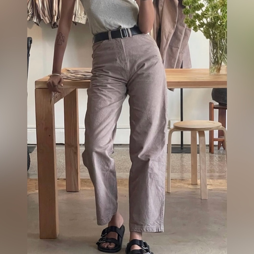 Roam Studio Isa Pant in Clay (sample) size 27